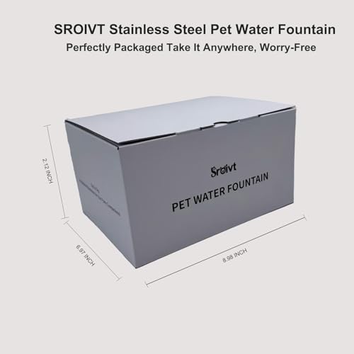 Cat Water Fountain Stainless Steel