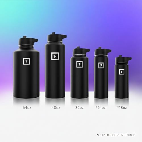 Camping & Hiking Hydration Flask with Straw