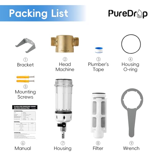 PDR 50WSP Spin Down Sediment Water Filter