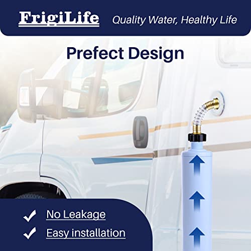 RV Inline Water Filter with Anti (3 Count)