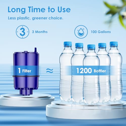 Faucet Water Filter Replacement Fit for All PUR (2 Count)