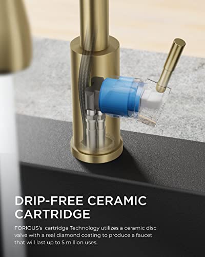 Kitchen Faucet with Soap Dispenser