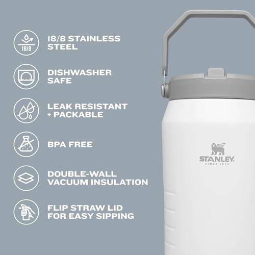 IceFlow 2.0 Flip Straw Jug with Handle 64 oz