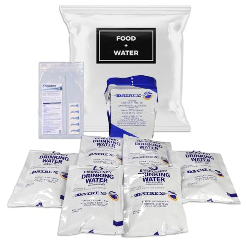 1-Person, 72 Hour Necessity Wheel Bag Survival Kit - Food, Water, Tools