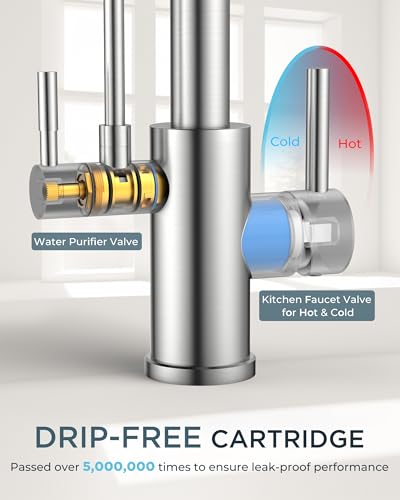 Kitchen Faucet with Purfied Water Filter