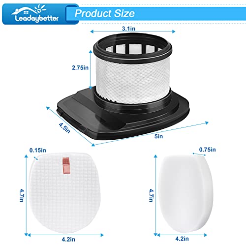 IX141 Filter Replacement for Shark Rocket Pro Cordless Vacuum (11 Count)