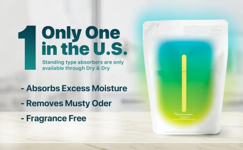 6 Pack Standing Moisture Absorbers to Control Excess Moisture in Basements