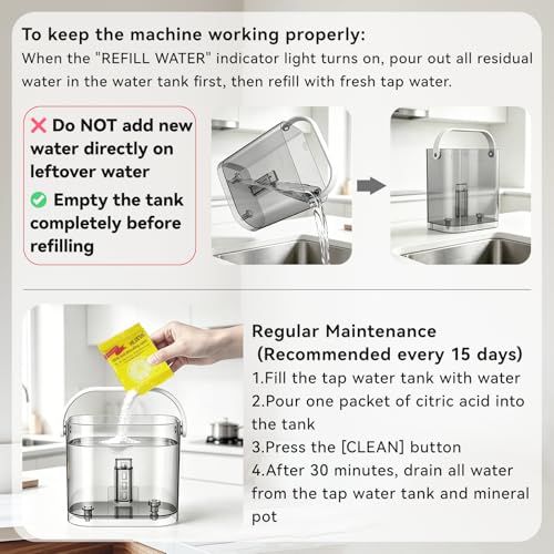 F4 2nd Reverse Osmosis Water Filter Countertop
