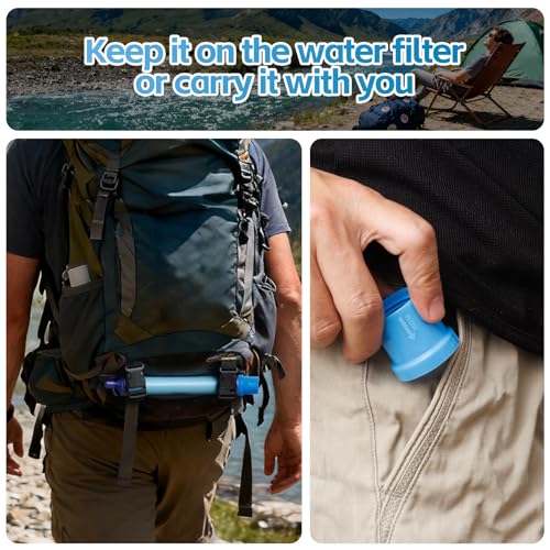 6 Pcs Water Filter Coupling Compatible with LifeStraw (6 Count)