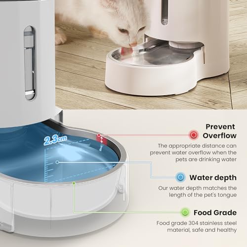 2.5 Gallon Dog Water Bowl Dispenser with Filter