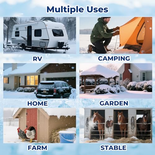50FT Heated Water Hose for RV