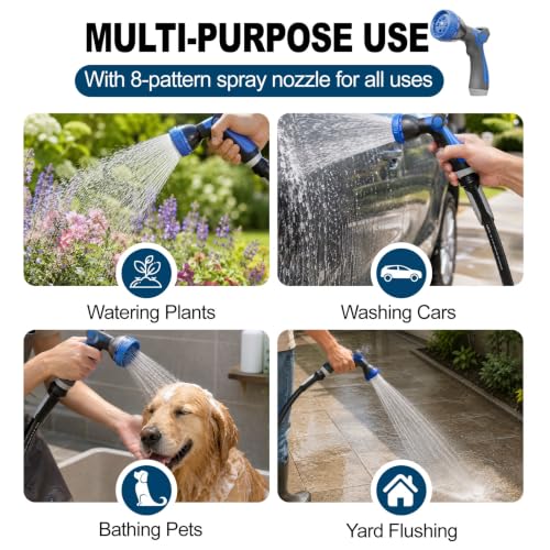 Garden Water Hose 100 ft x 5 (100 Foot)