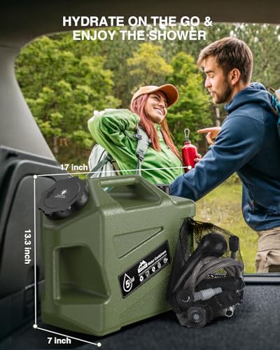 Portable Camping Shower with Water Jug 5
