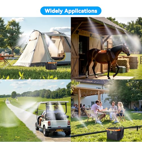 Portable Misting System for Outside Patio