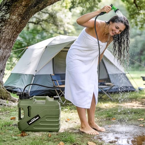 Portable Shower for Camping with Integrated Design