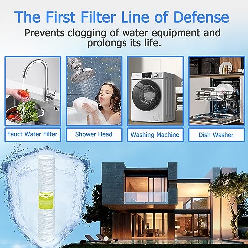5 Micron Whole House Water Filter Cartridge (6 Count)
