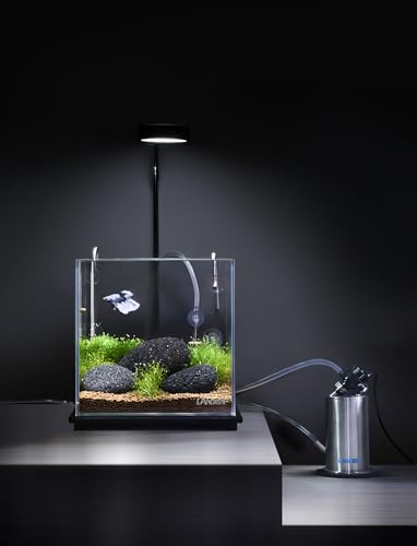Aquarium External Stainless Steel Canister Filter Kit for 5Gal Tank