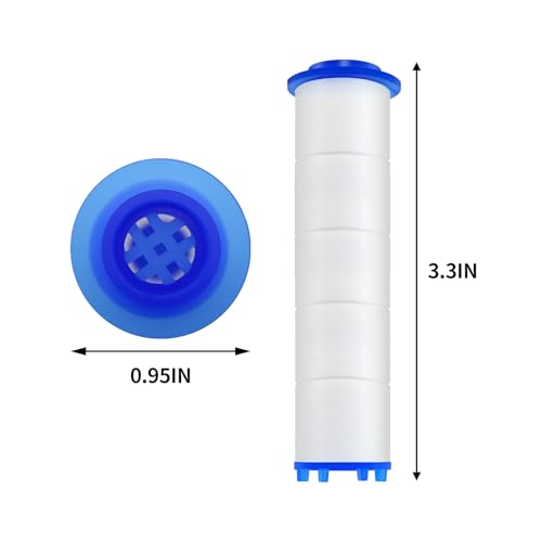 20 Pack Shower Filter Shower Head Filter PP Cotton Filter Handheld (20 Count)