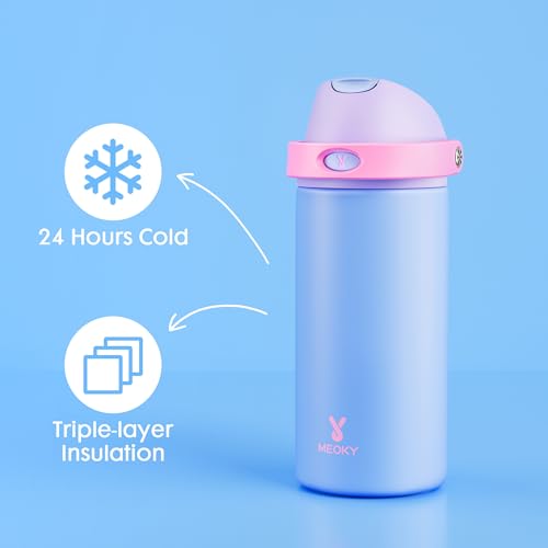 18 oz Insulated Water Bottle for Sports