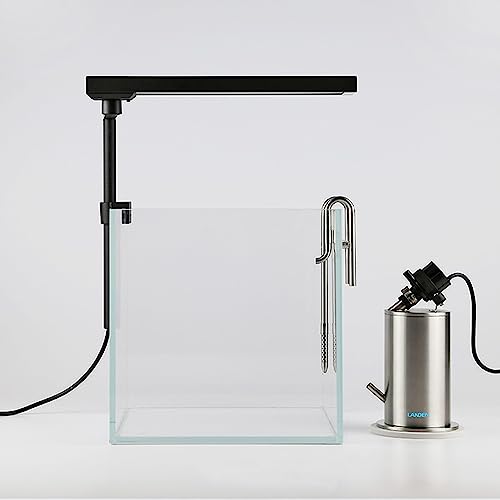 Aquarium External Stainless Steel Canister Filter Kit for 5Gal Tank