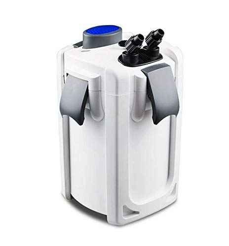 SunSun External Canister Filter for Aquariums 3 Stage Filtration System Quiet Operation Easy Maintenance 264 GPH Model HW