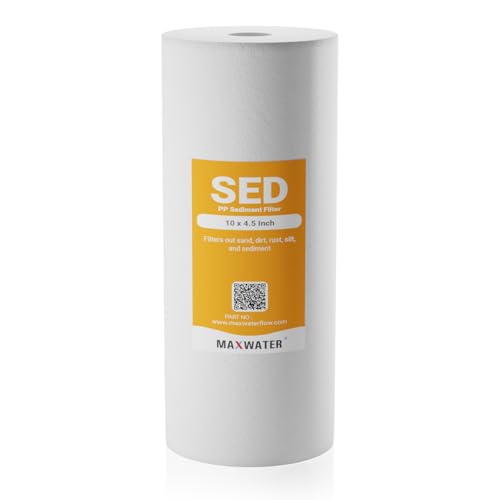 10 Micron 10 x 4.5 inch Whole house Sediment Water Filter (2 Count)