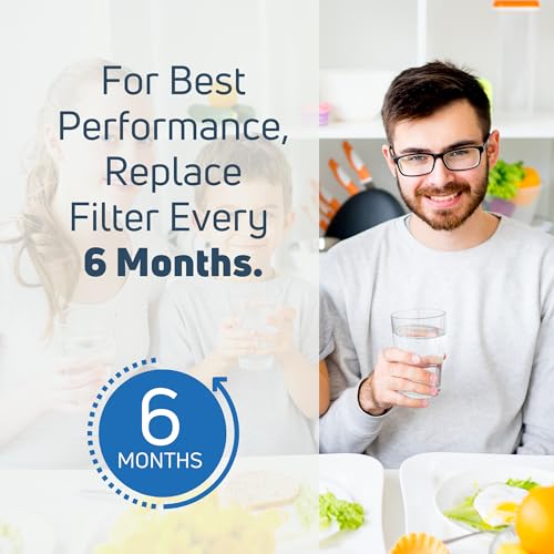 Replacement for Estate TS25AFXKQ03 Refrigerator Water Filter