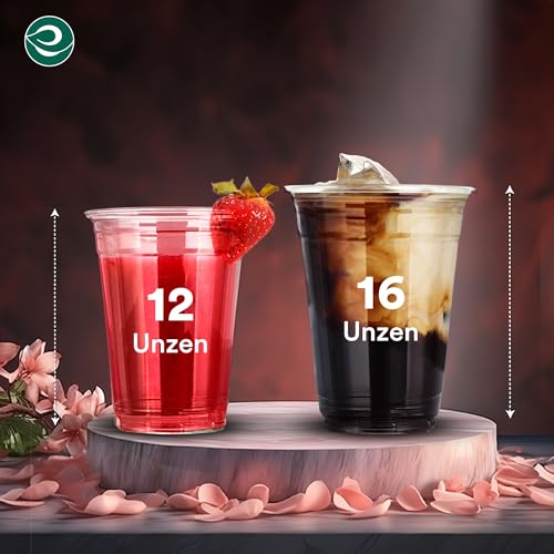 12 Oz Plant Based Disposable Party Cups (1000 Count)
