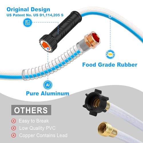 RV Water Hose 25FT 5