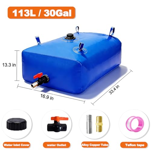 113L 30 Gal Water Bladder Tank
