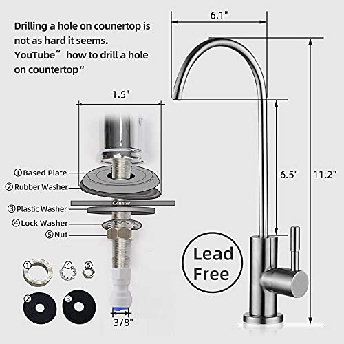 6 Stage Reverse Osmosis RO Drinking Water Filter System