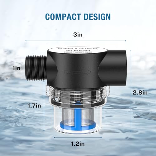 RV Water Pump Strainer Filter