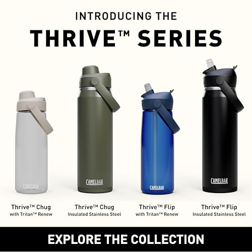 Thrive Chug Stainless Steel Water Bottle 40oz