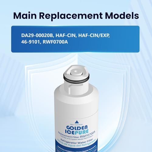 RWF0700A Refrigerator Water Filter Replacement for Samsung DA29 (2 Count)