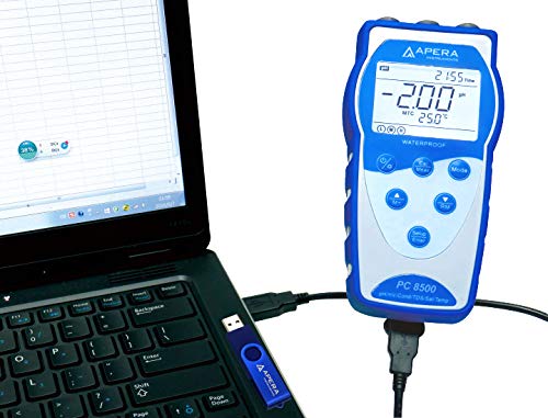 Premium Series EC8500 Portable Handheld Conductivity Meter Kit
