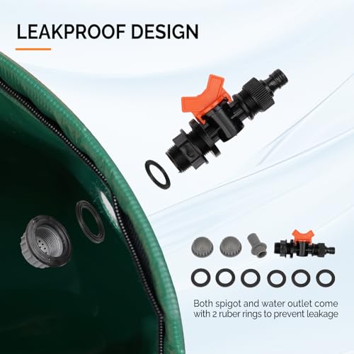50 Gallon Collapsible Rain Barrel