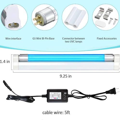 6W UV Light Ozone Free