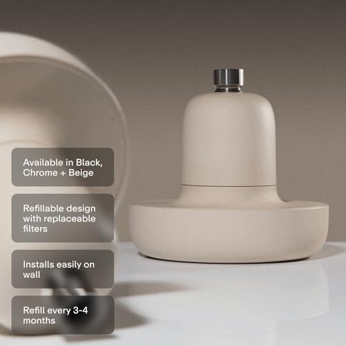 Hard Water Rain Shower Head Filter in Chrome