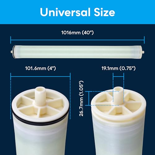 SP SW4040 Sea Desalination NSF Certified 4x40 RO Membrane Filter