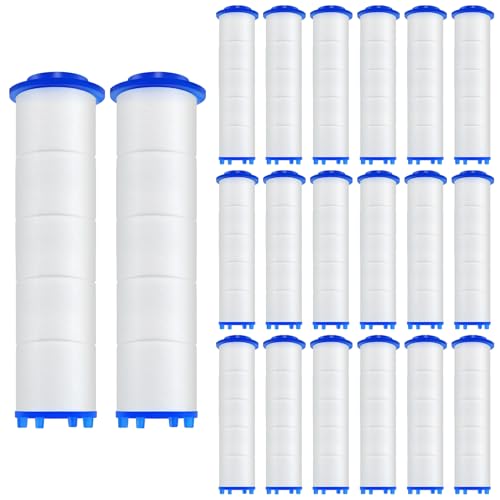 20 Pack Shower Filter Shower Head Filter PP Cotton Filter Handheld