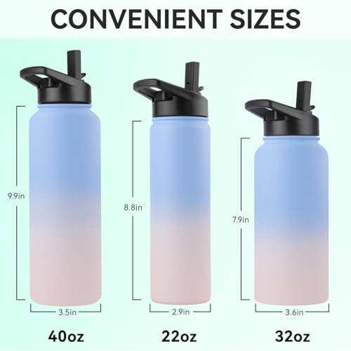Insulated Water Bottle (4 Count)