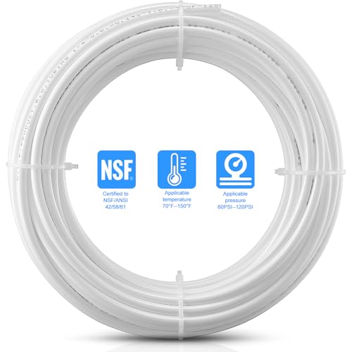 100FT 1 4"O.D.RO Water Tubing