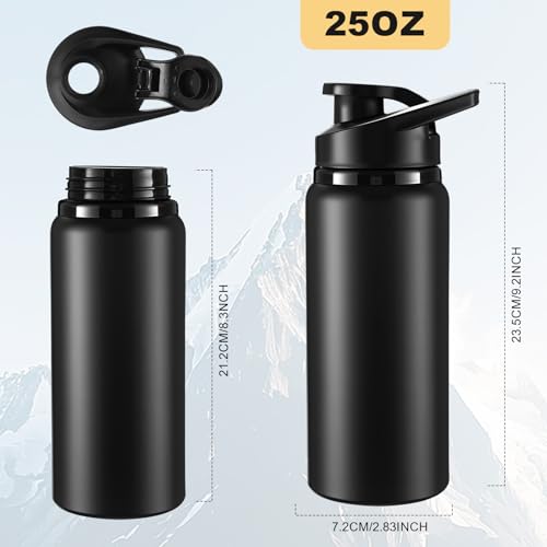 Aluminum Water Bottle Bulk (18 Count)