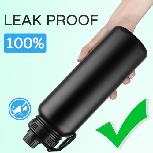 40 oz Insulated Water Bottle Bulk (4 Count)