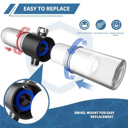 Replacement Filter Set Compatible with Weddell Duo Shower Water Filtration (2 Count)