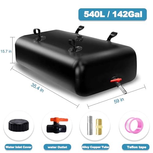 540L 142 Gal Water Bladder Tank