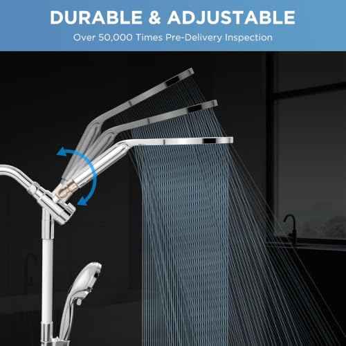Dual Handheld Shower Head Combo