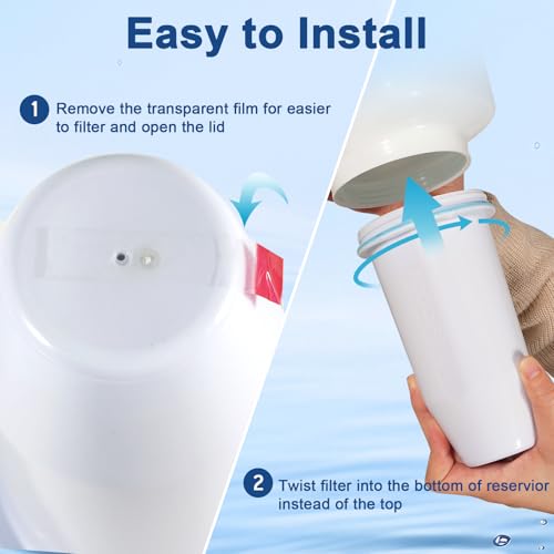 0 TDS Advanced Water Filter Replacement for ZR (9.83 Count)