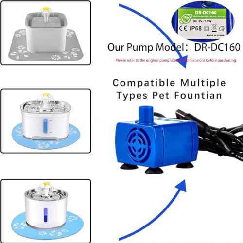 Cat Water Fountain Pump