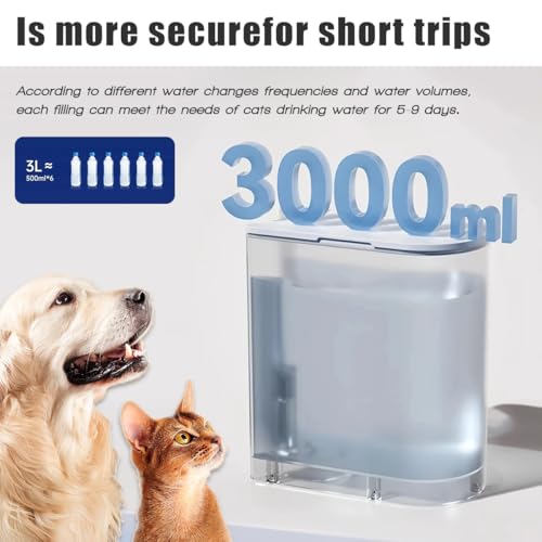 Smart Wireless Pet Water Fountain (6 Pound)